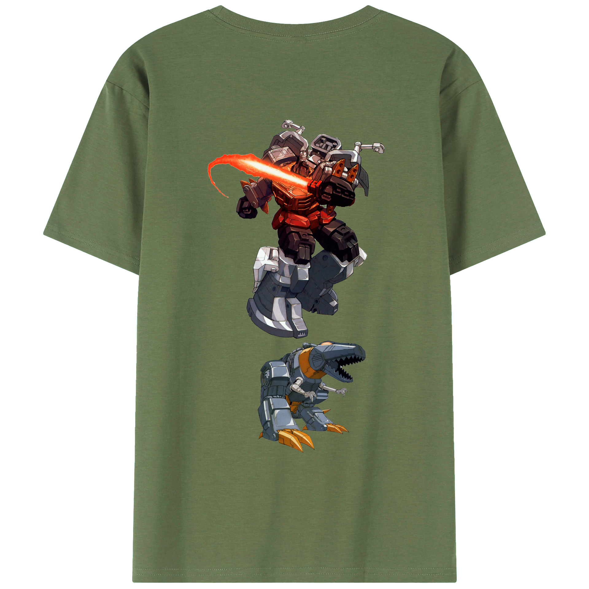 （画像用）  綿100％ メンズ半袖Tシャツ（バックプリント） 通気性